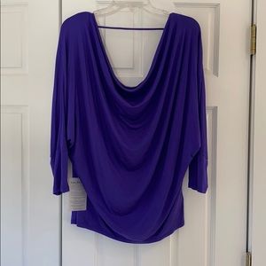 Purple blouse
